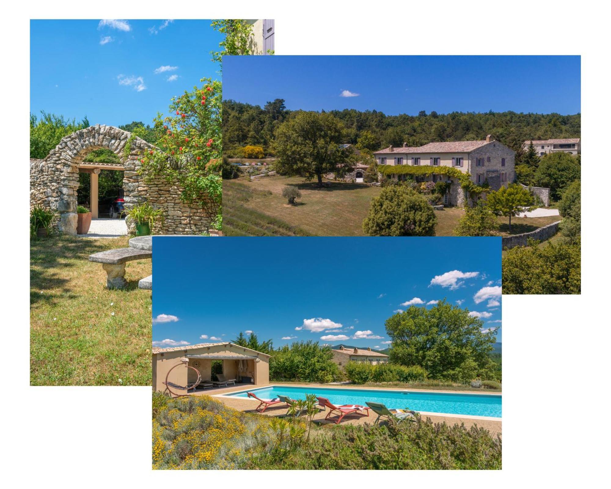 Domaine De Barbe - Chambre Lin Salles-sous-Bois Exterior photo
